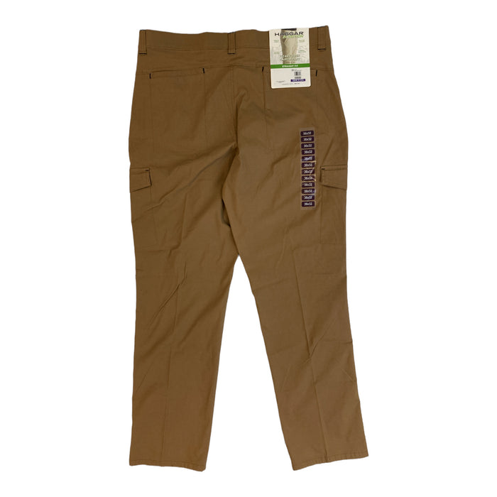 Haggar Men's Flat Front Ozark Trek Cargo Straight Fit Pant