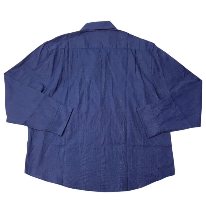 Haggar Men's Long Sleeve Button-Down Dress Collared Shirt