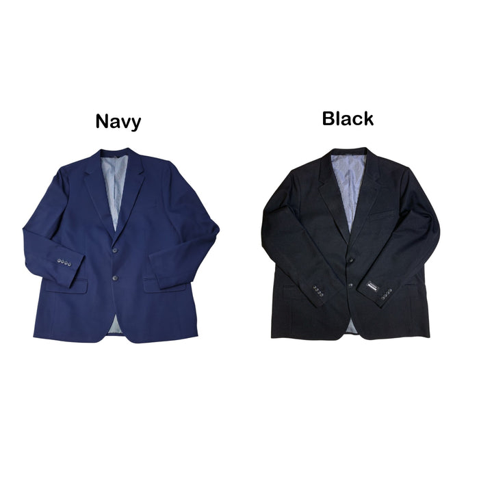 Haggar Men's Stretch Gabardine Tailored Fit Travel Blazer