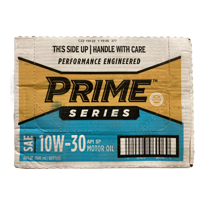 Prime Series Conventional Motor Oil SAE 10W-30, 1qt, 12pk