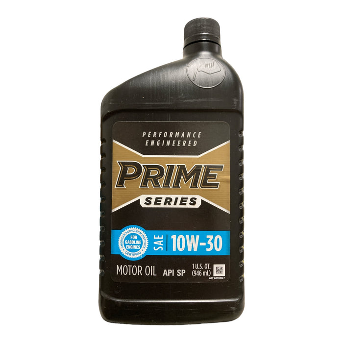 Prime Series Conventional Motor Oil SAE 10W-30, 1qt, 12pk