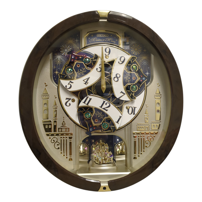 Seiko Limited Edition Melodies In Motion 2023 Musical Wall Clock, For Part