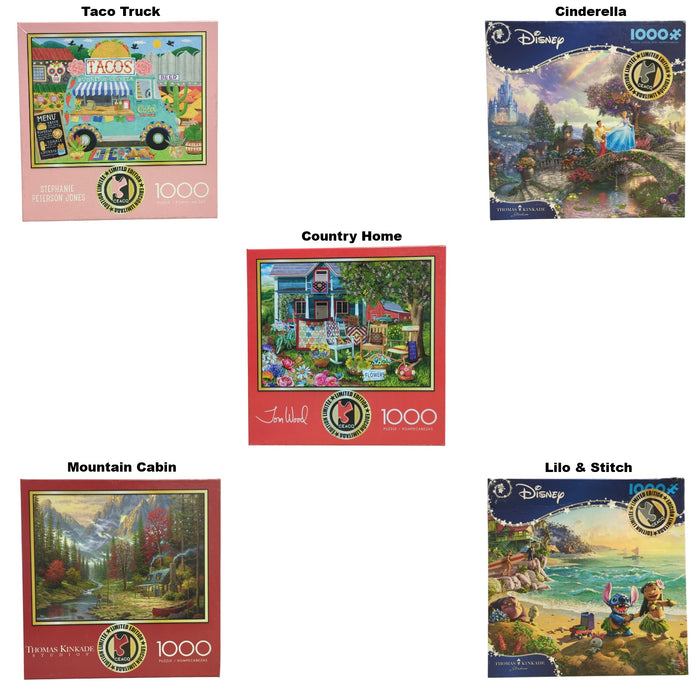 Ceaco Premium Perfect Snap Interlocking Jigsaw Puzzle, 1000 Piece