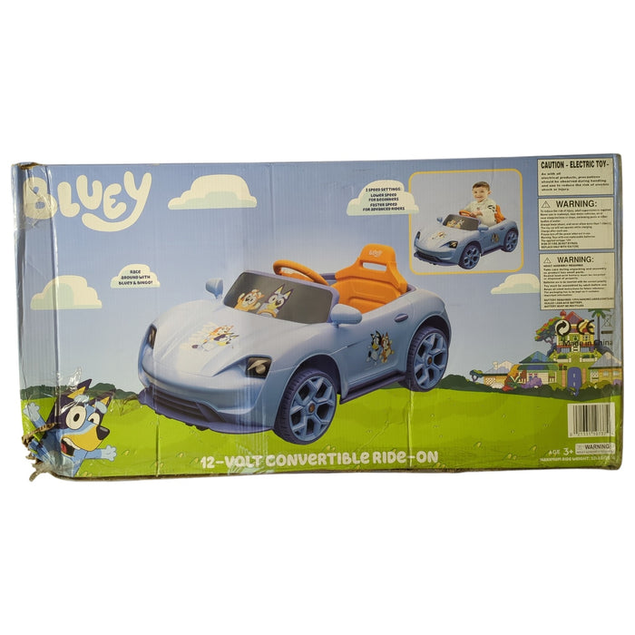 Sakar Kids Licensed 12-Volt Battery Powered Convertible Ride-on, Bluey