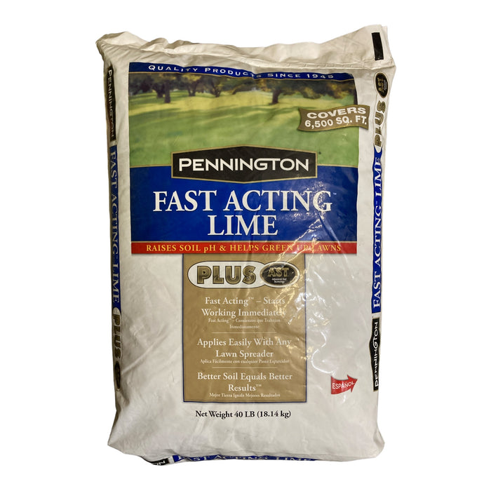 Pennington Fast Acting Lime with Advanced Soil Technology Covers 6,500SqFt, 40Lbs