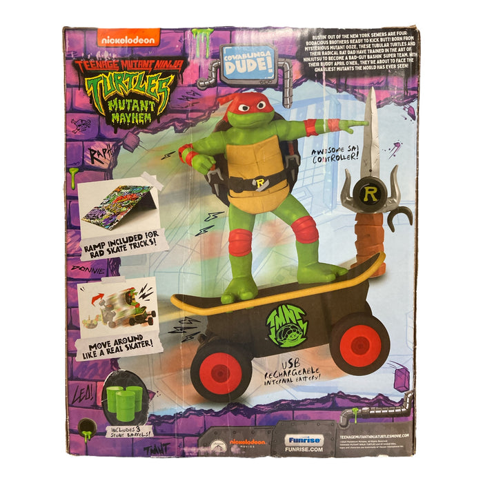 Teenage Mutant Ninja Turtles Mutant Mayhem Cowabunga Skate RC, Raph