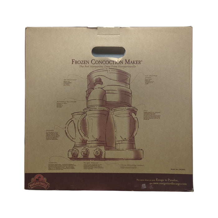 Margaritaville Tahiti 72oz Frozen Concoction Maker, 700w, DM3000