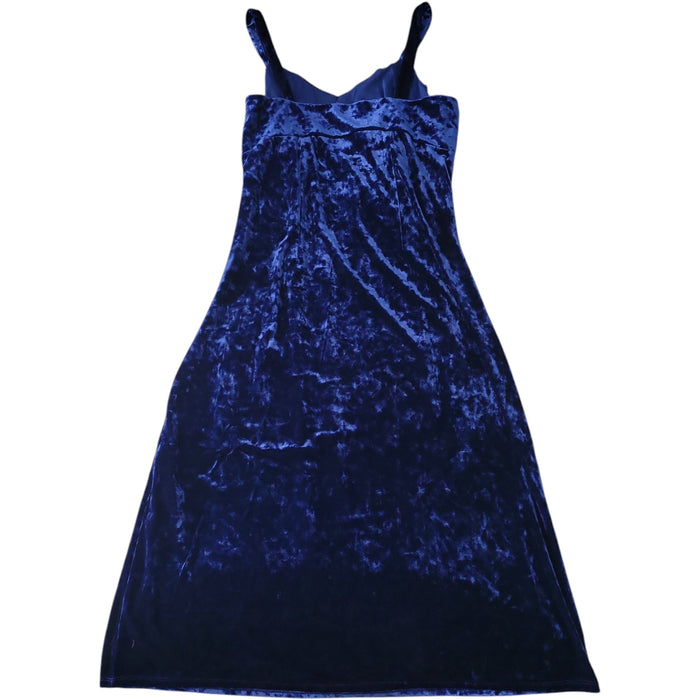 Jessica Simpson Women's Luxurious Crushed Velvet Slip Dress