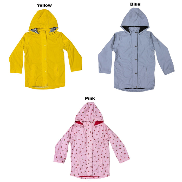 Hunter Kids Unisex Lightweight Breathable Jersey Lined Rain Jacket
