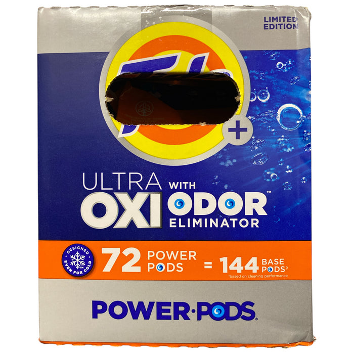 Tide Power PODS + Ultra OXI Laundry Detergent Pacs, 72 ct
