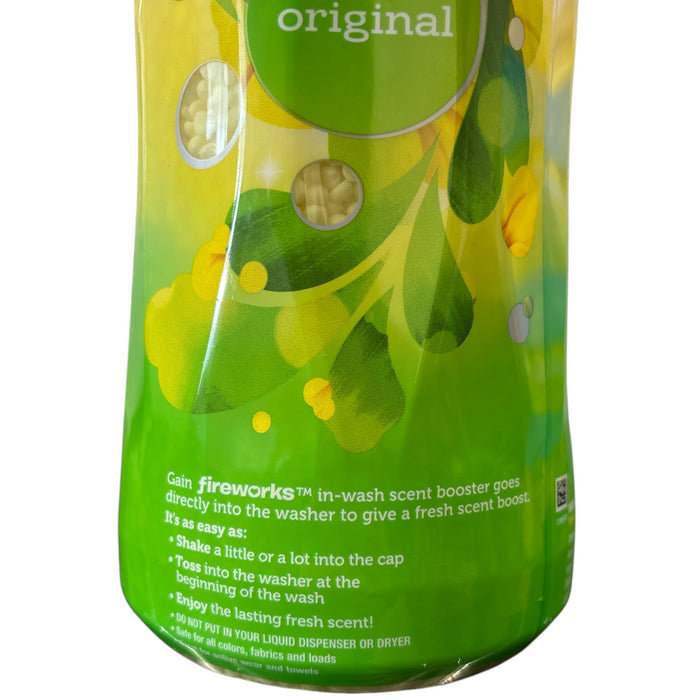 Gain Fireworks In-Wash Scent Booster Beads, Original Scent, 34oz