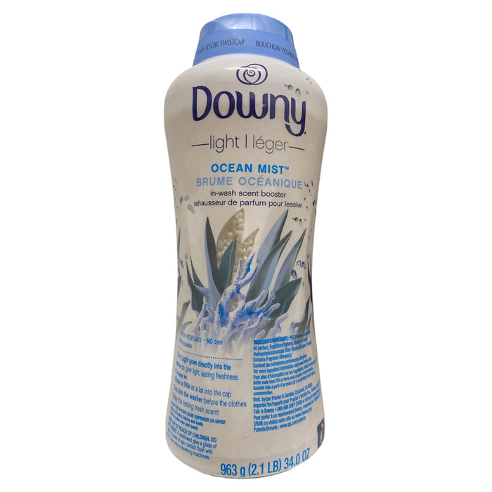 Downy Light In-Wash Scent Booster Beads, 34oz, Ocean Mist