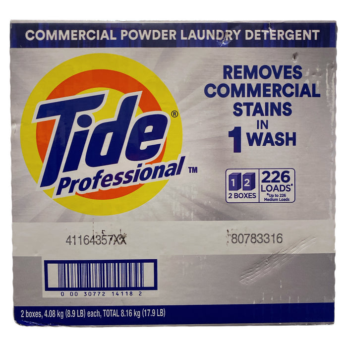 Tide Professional Commercial Powder Laundry Detergent, Business Use, 226 loads