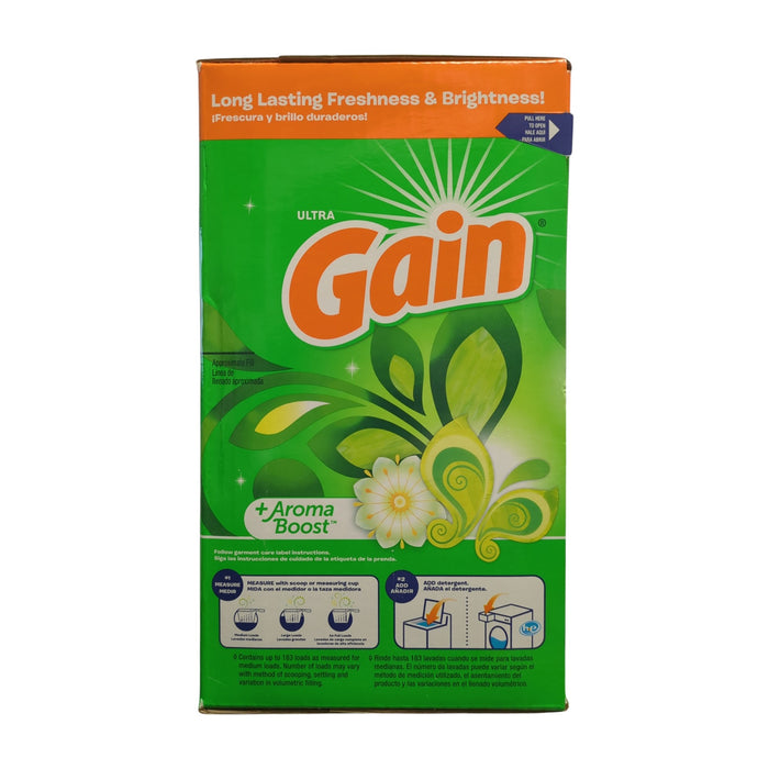 Gain Ultra Powder Laundry Detergent, Original 169 oz., 183 loads