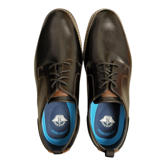 Dockers Men's Edwin Lightweight Lace-Up Oxford Style Casual Dress Shoe, Wide