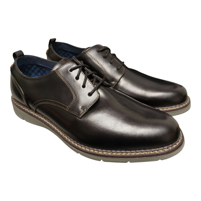 Dockers Men's Edwin Lightweight Lace-Up Oxford Style Casual Dress Shoe, Wide