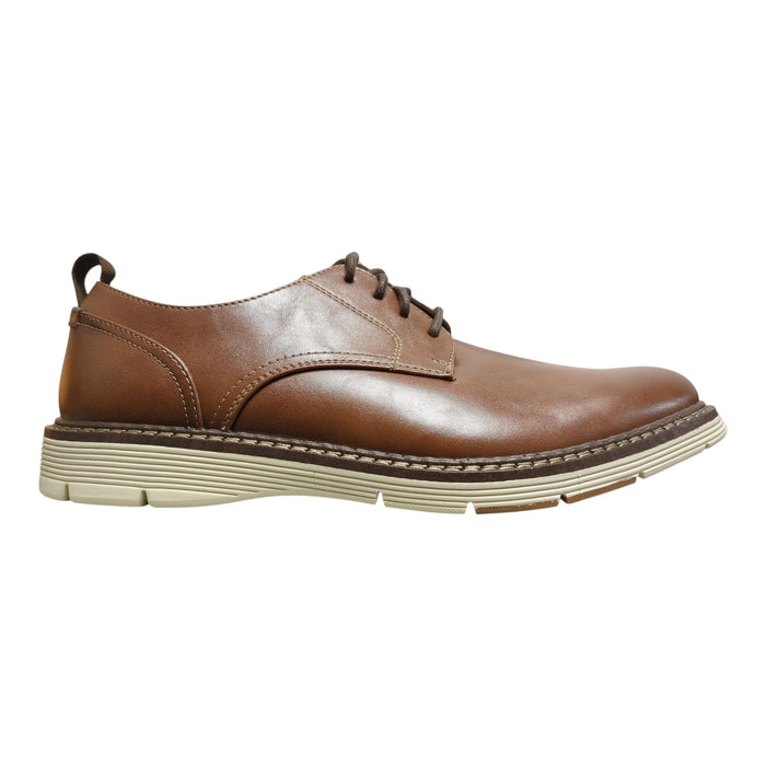 Dockers Men's Edwin Lace-Up Oxford Style Casual Dress Shoe, Brown, 9.5