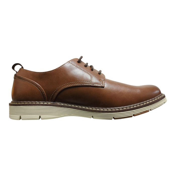 Dockers Men's Edwin Lace-Up Oxford Style Casual Dress Shoe, Brown, 9.5