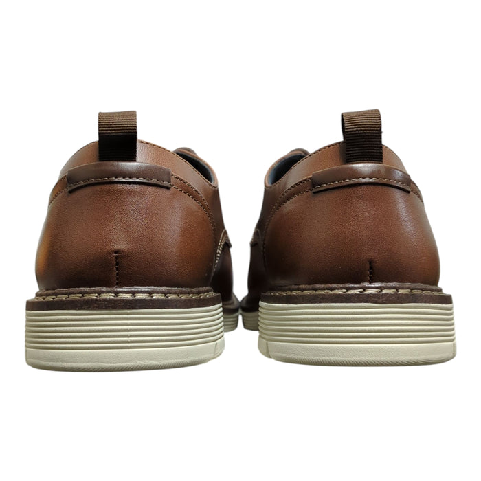 Dockers Men's Edwin Lace-Up Oxford Style Casual Dress Shoe, Brown, 9.5