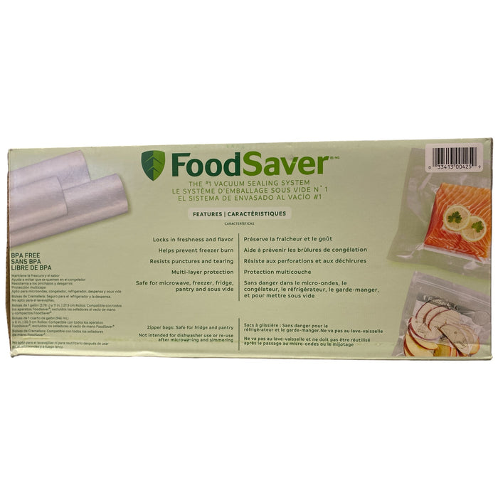 FoodSaver 28-Piece Vacuum Seal Rolls and Vacuum Seal Bags Multipack Set