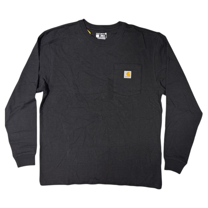 Carhartt Men's Heavyweight Long Sleeve Loose Fit Pocket T-Shir, TK0126-M