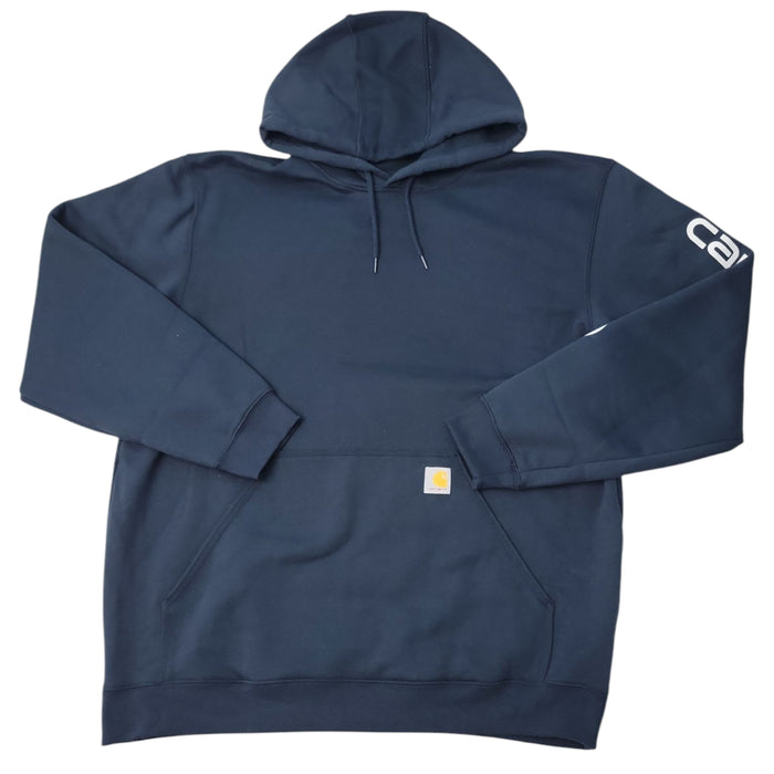 Carhartt Men's Loose Fit Logo Sleeve Graphic Sweatshirt