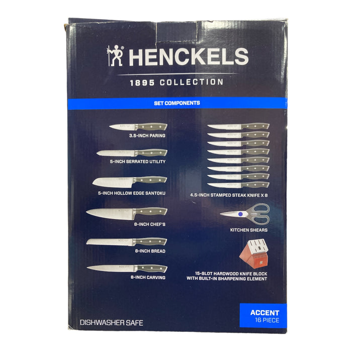 Henckels Forged Accent 16-Piece Self-Sharpening Knife Block