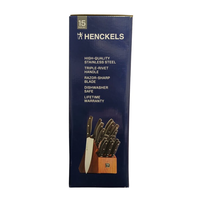 Henckels Definition Fine Edge Knife & Block Set, 15pc