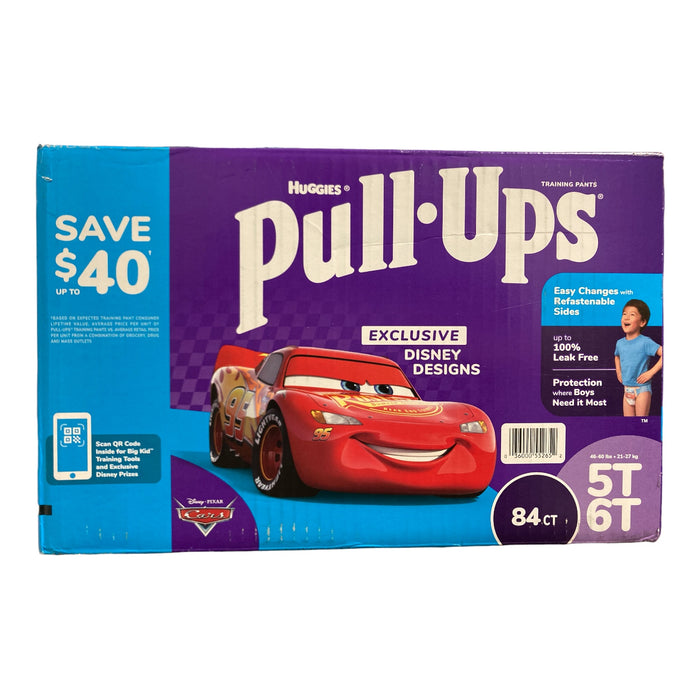 Huggies Pull-Ups Training Pants for Boys, 5T-6T (46lbs-60lbs), 84ct
