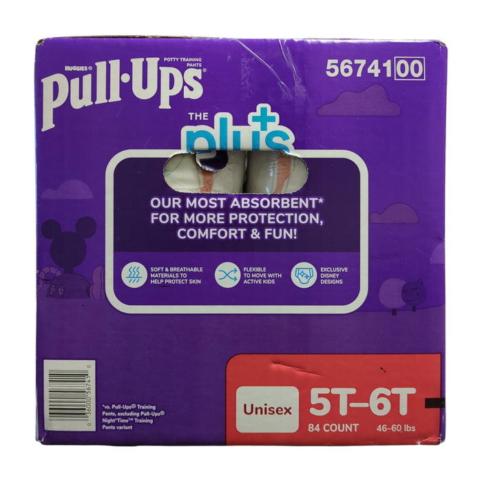 Huggies Unisex Pull-Ups Training Pants, 5T-6T (46lbs-60lbs), 84ct