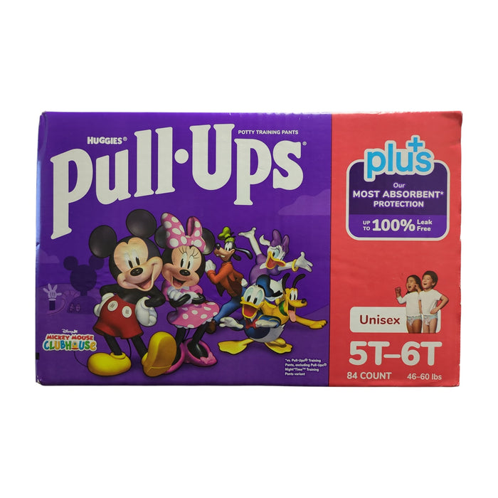 Huggies Unisex Pull-Ups Training Pants, 5T-6T (46lbs-60lbs), 84ct