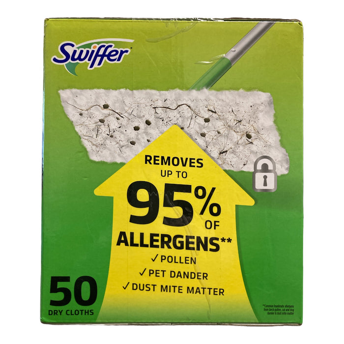 Swiffer Sweeper Heavy Duty Dry Floor Cleaner Cloths, 50ct