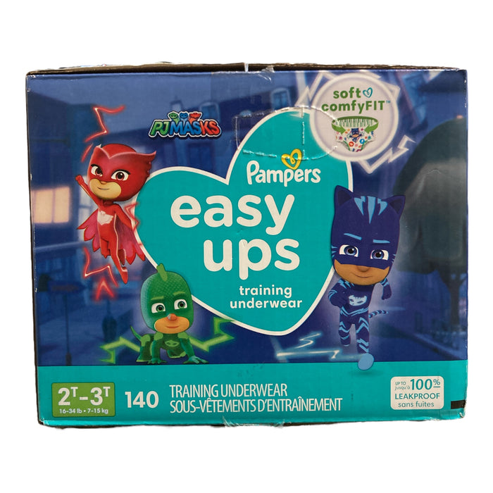 Pampers Easy Ups Training Underwear for Boys, 2T-3T 140 count (16-34 lb.)