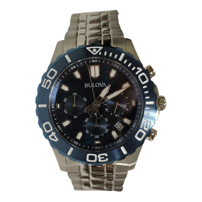 Bulova Men's Sport Chronograph Bracelet Watch, 43mm, 98B435