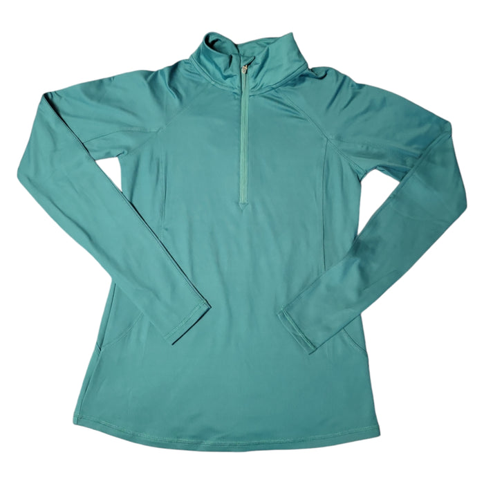 Jockey Women's Pullover Thumbholes Quarter Zip Moisture Wicking Top