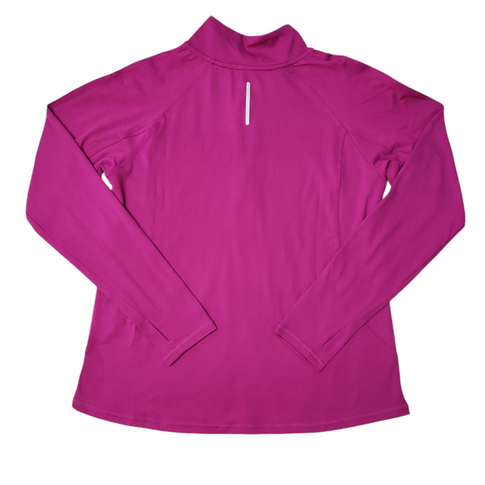 Jockey Women's Pullover Thumbholes Quarter Zip Moisture Wicking Top