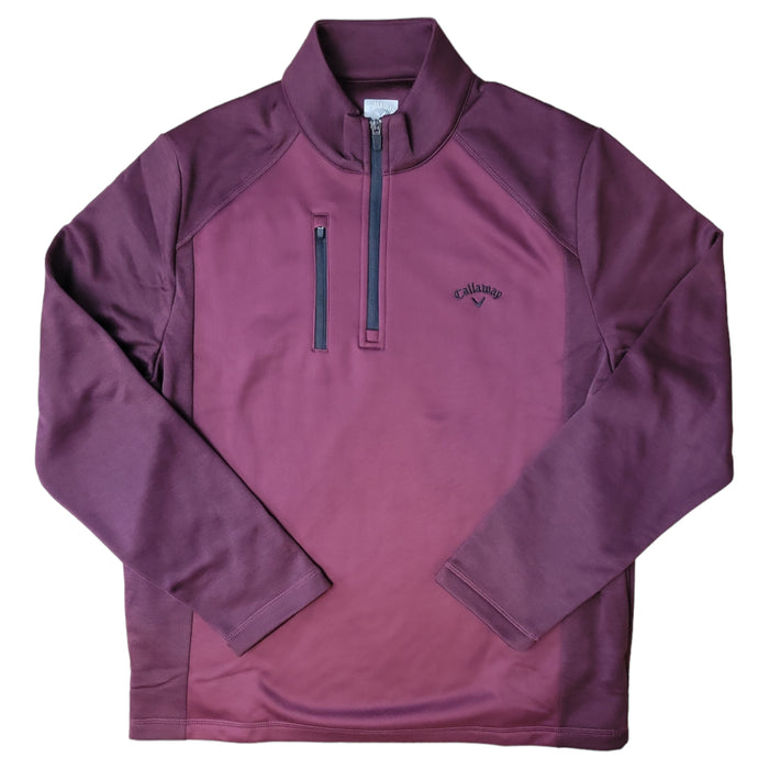 Callaway Men's Quarter-Zip UV Protection Long Sleeve Pullover