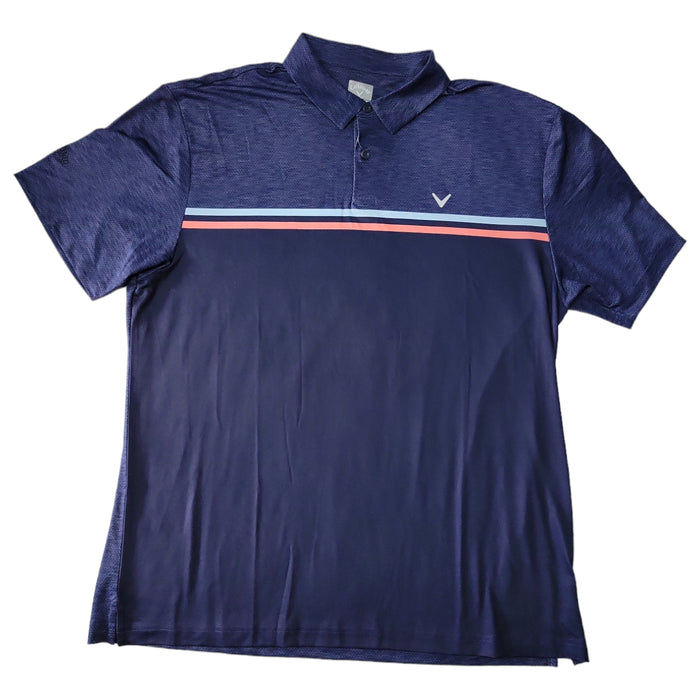 Callaway Men's Performance Short Sleeve Moisture-Wicking Golf Polo