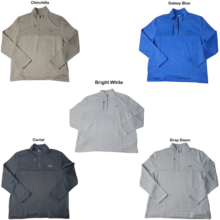 Callaway Men's Quarter Zip UPF 50 Sun Protection Pullover