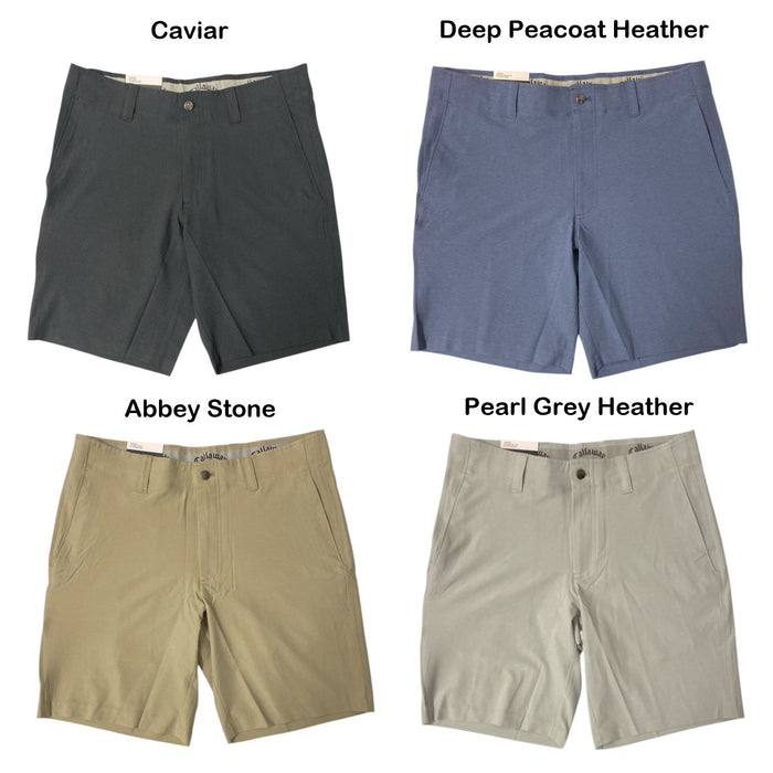 Callaway Men's Moisture Wicking Stretch Media Pocket Performance Golf Short