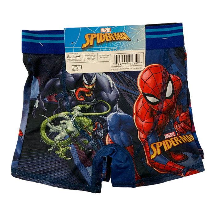 Marvel Spiderman Boy's 4-Pack Licensed Athletic Boxer Briefs