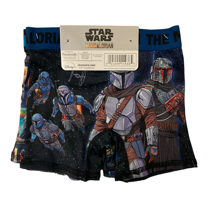 Star Wars Mandalorian Boy's 4-Pack Licensed Athletic Boxer Brief Set