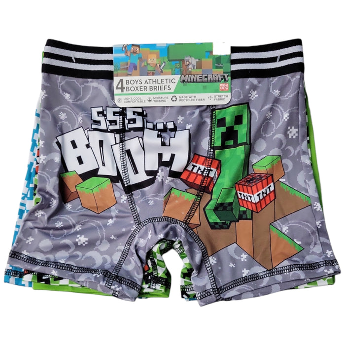 Character Boys 4-Pack Moisture Wicking Comfortable Boxer Brief