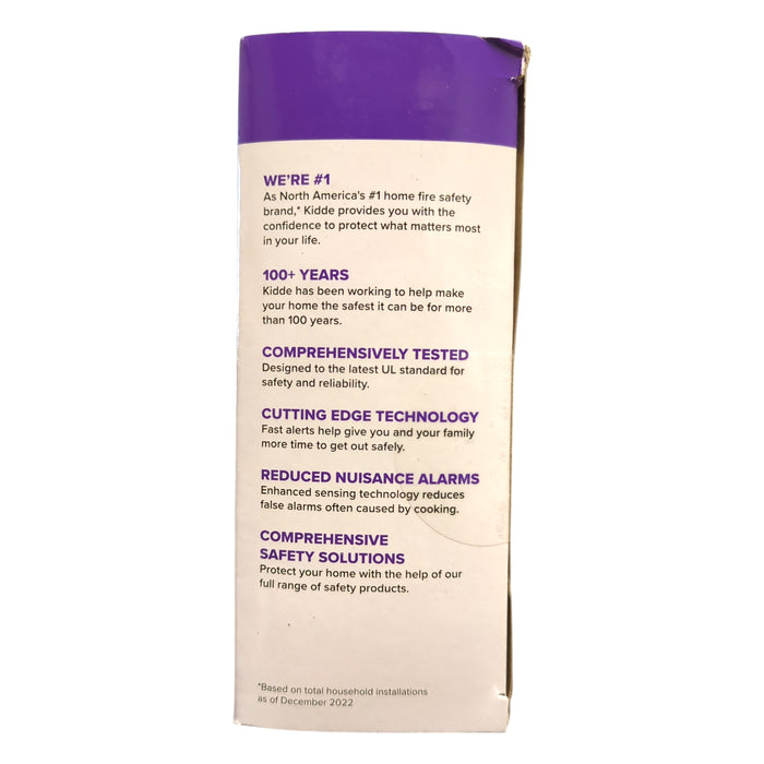 Kidde 10-Year Battery Smoke & Carbon Monoxide Detector, 30CUD10