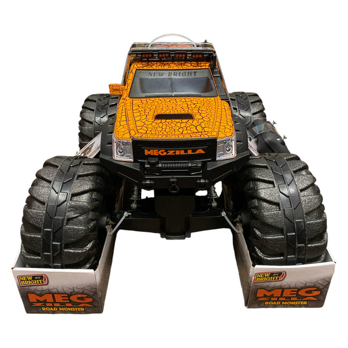 New Bright 1:8 Scale RC Monster Truck, Rechargeable Battery, Megzilla