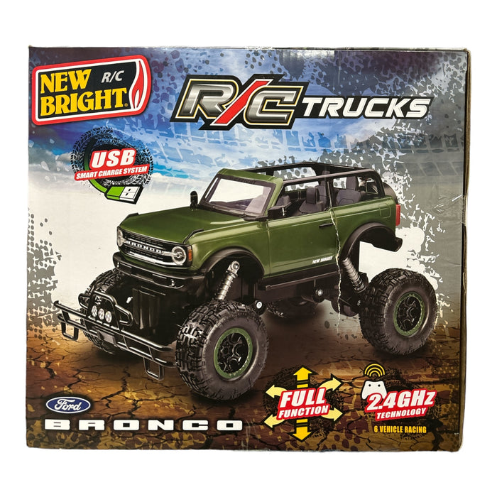 New Bright 1:8 Radio Control 9.6V R/C Truck - Ford Bronco, 2.4GHz, Ages 6+