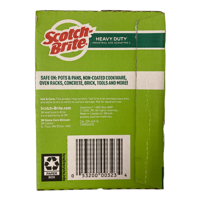 Scotch-Brite Heavy Duty Wet Or Dry Scour Pads (6x9" 20ct.)