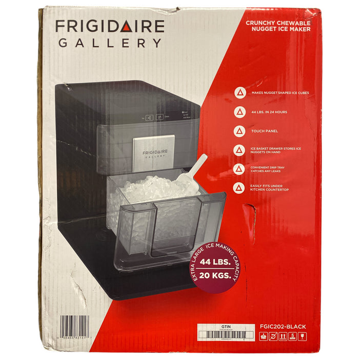 Frigidaire Crunchy Chewable Nugget Ice Maker, 44lbs, FGIC202