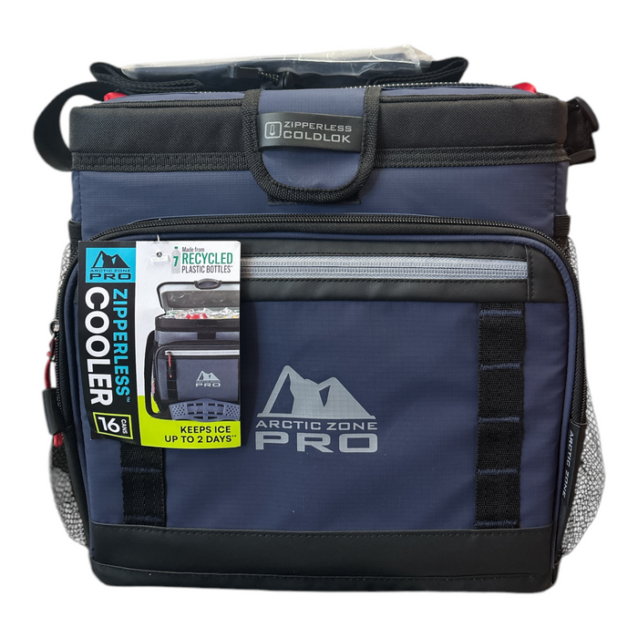AZ Pro 16-Can Zipperless ColdLok Cooler with Pockets & Strap