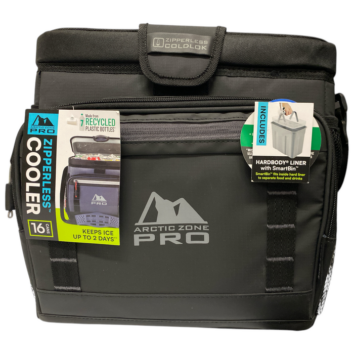 AZ Pro 16-Can Zipperless ColdLok Cooler with Pockets & Strap